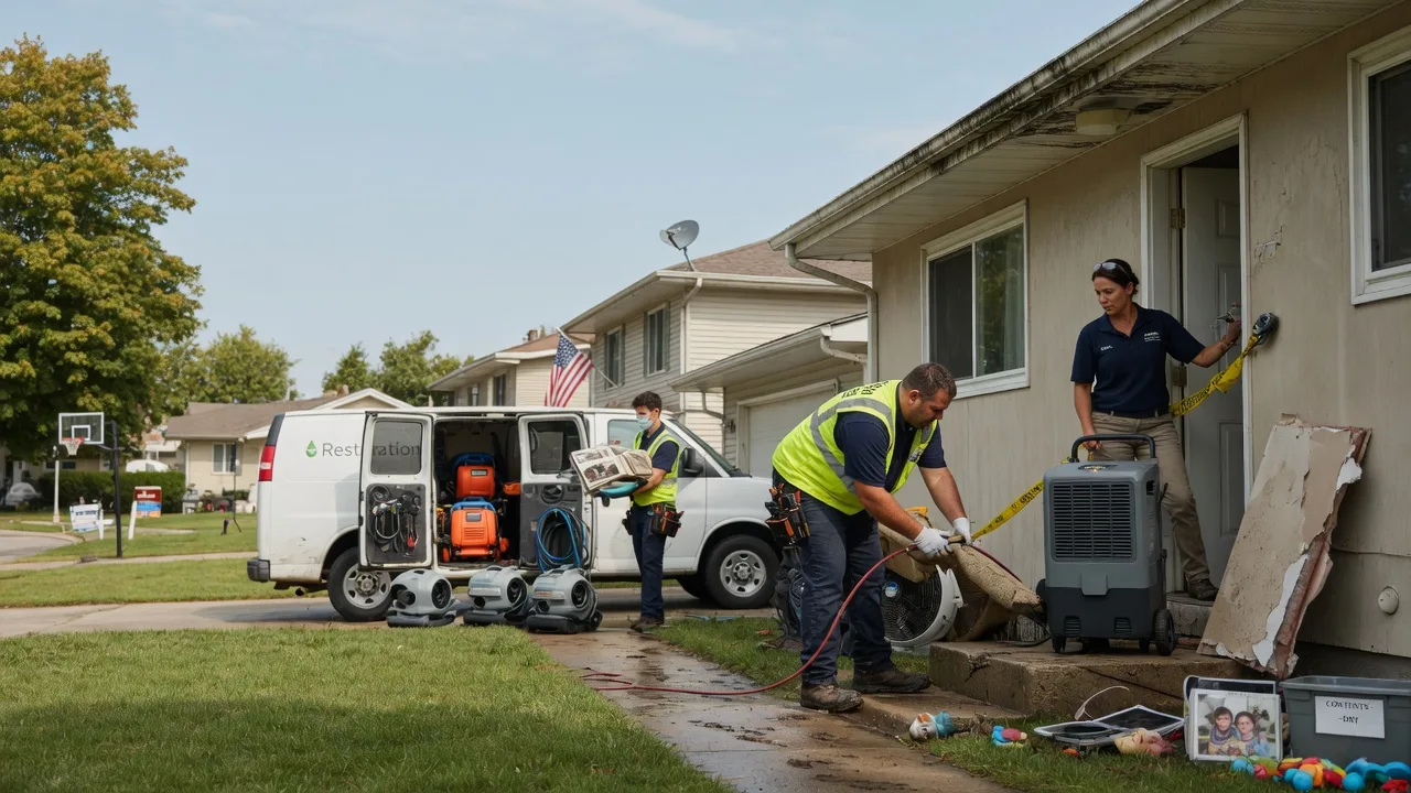 Water Damage Restoration in Middlebury, IN near me
